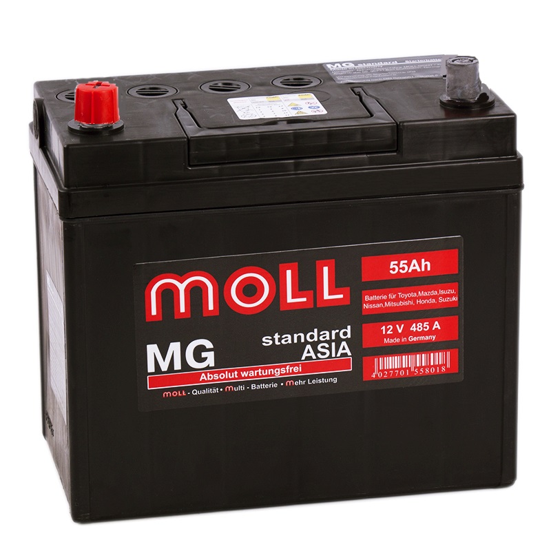 Аккумулятор MOLL MG 55JL 585