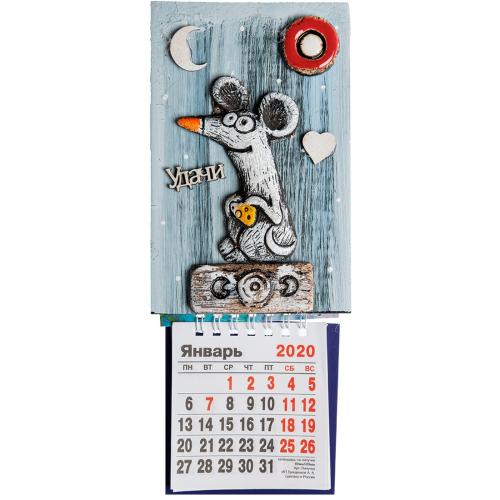 Панно Art East Мышь 23 см с календарем