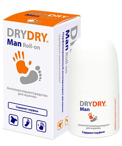 фото Дезодорант-антиперспирант drydry man 50 мл dry dry