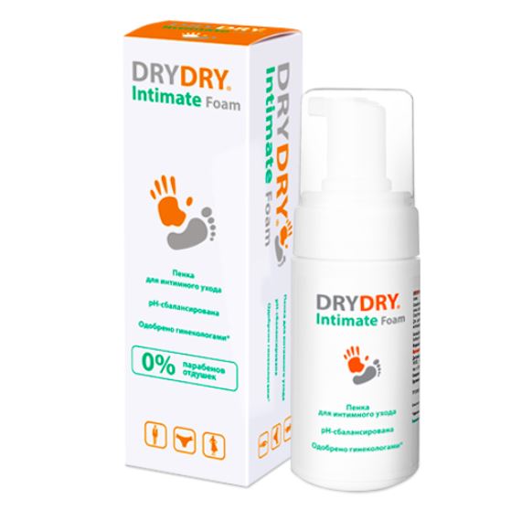 фото Пенка для интимной гигиены drydry intimate foam dry dry