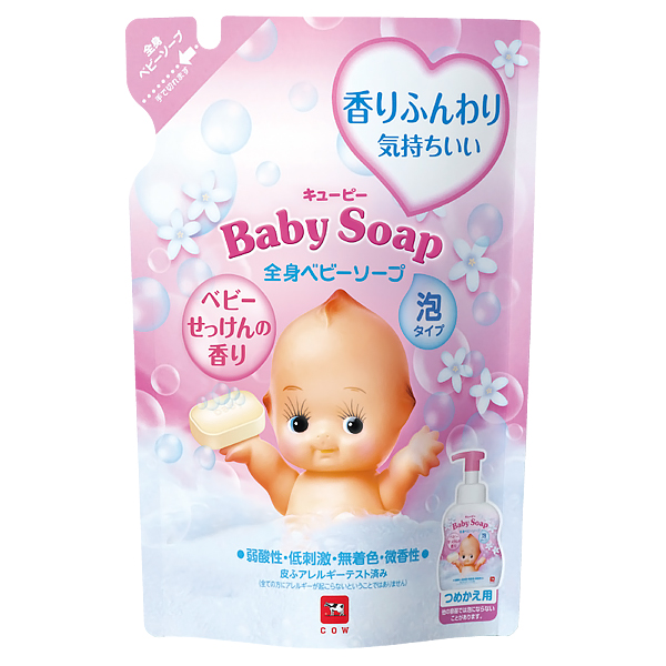 фото Мыло-пенка детское cow kewpie 350 мл cow brand