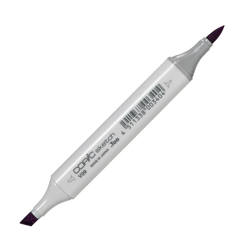

Маркер спиртовой двусторонний Copic Sketch, V09 фиолетовый фиолетовый