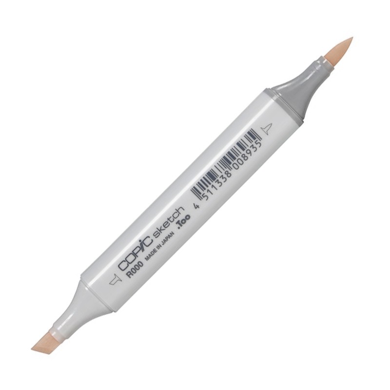 

Маркер спиртовой двусторонний Copic Sketch, R000 вишнево-белый зеленый