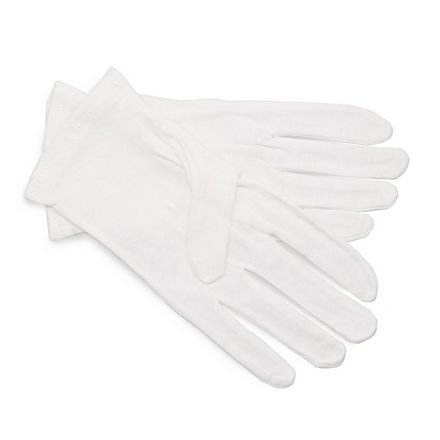 фото Перчатки solomeya cotton gloves for cosmetic use косметические 100% хлопок, 1 пара