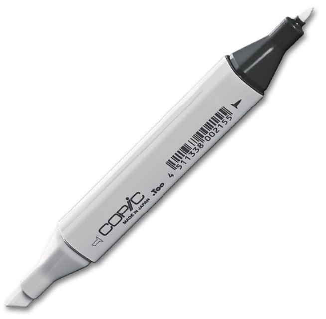 

Маркер спиртовой двусторонний Copic Classic, N10 серый нейтральный #10 серый