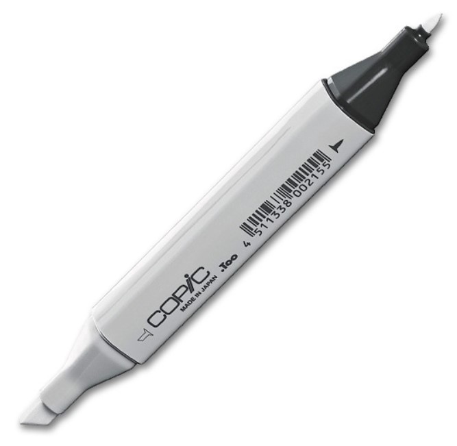 

Маркер спиртовой двусторонний Copic Classic, BG09 сине-зеленый бирюзовый