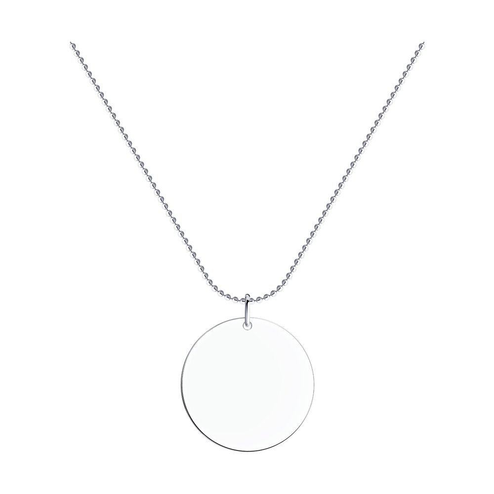 

Колье из серебра 55 см SOKOLOV 94070377, 94070377