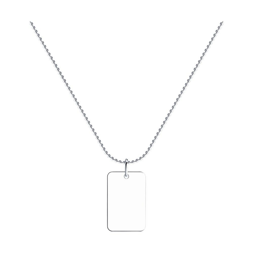

Колье из серебра 55 см SOKOLOV 94070375, 94070375