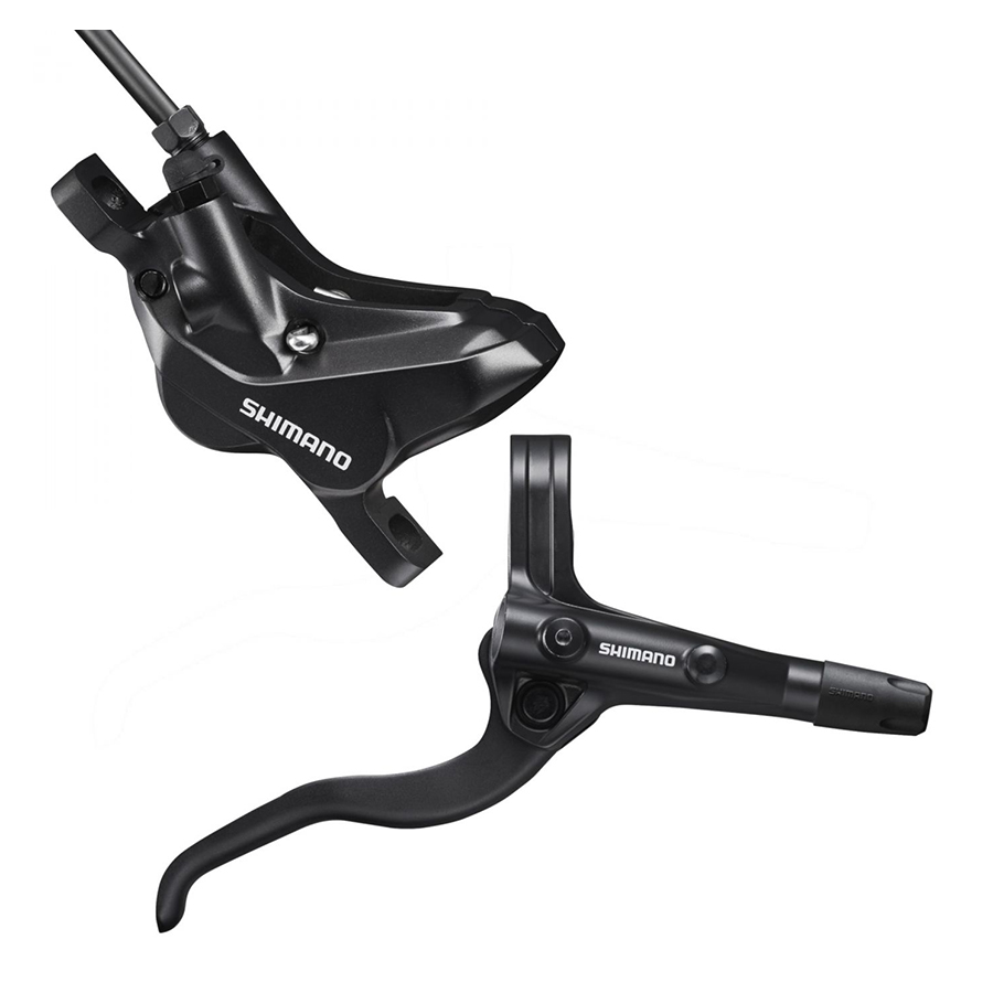 фото Тормоз дисковый shimano bl-mt401(прав)/br-mt420(зад) 1700мм emt401ekgrxra170