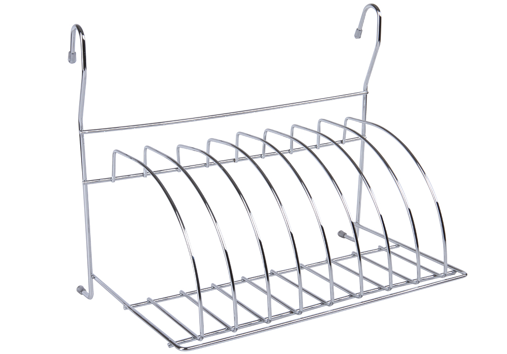 Сушилка для посуды на рейлинг Rosenberg RWR-280004 600001719504 серебристый