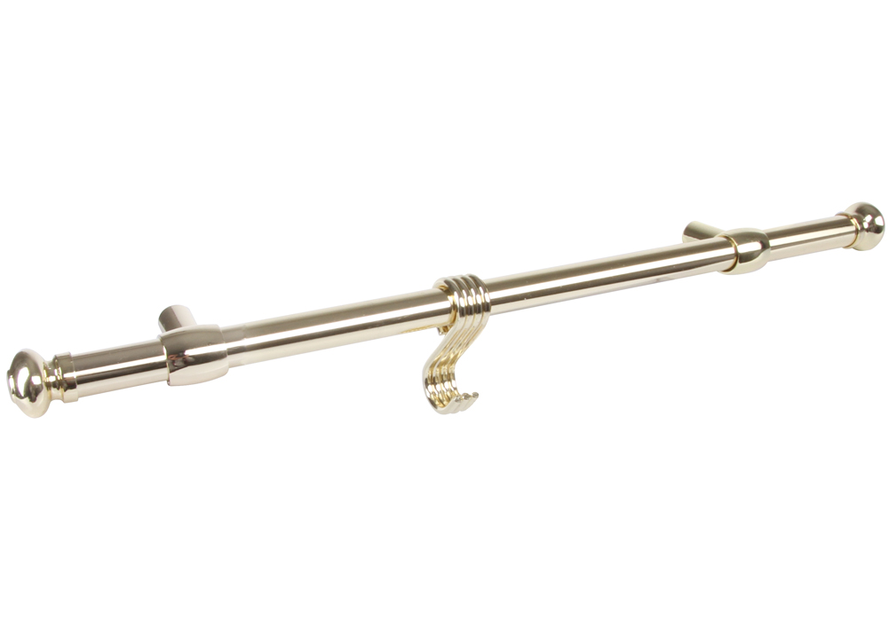 Рейлинг в сборе, 400мм. 4 крючка Rosenberg RSS-280021-S