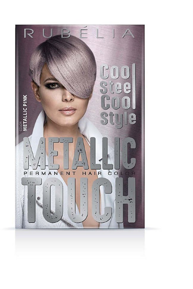 

Краска для волос Rubella тон Metallic Pink (Серебристо-Розовый), 100 мл