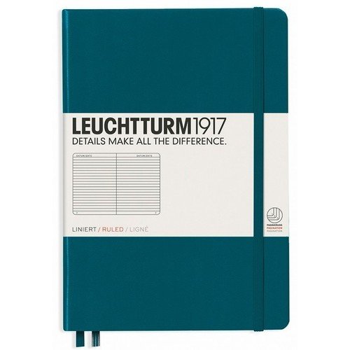 Записная книжка Leuchtturm1917 А5 в линейку зеленая