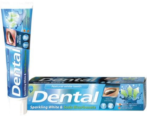 фото Зубная паста rubella dental sparkling white&soda bicarbonate 100 мл