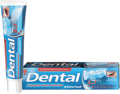 фото Зубная паста rubella dental complete caries protection&extra fresh 100 мл