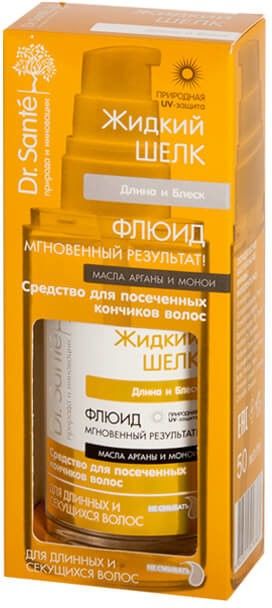 

Флюид для волос Dr. Sante Длина и блеск Жидкий шелк, 50 мл