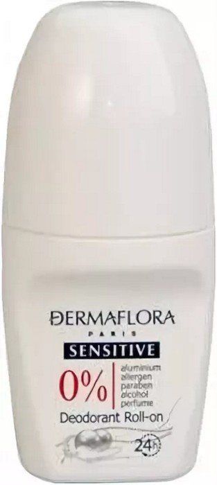 Шариковый дезодорант для женщин Sensitive, Dermaflora 0%, BradoLine Charme, 50 мл