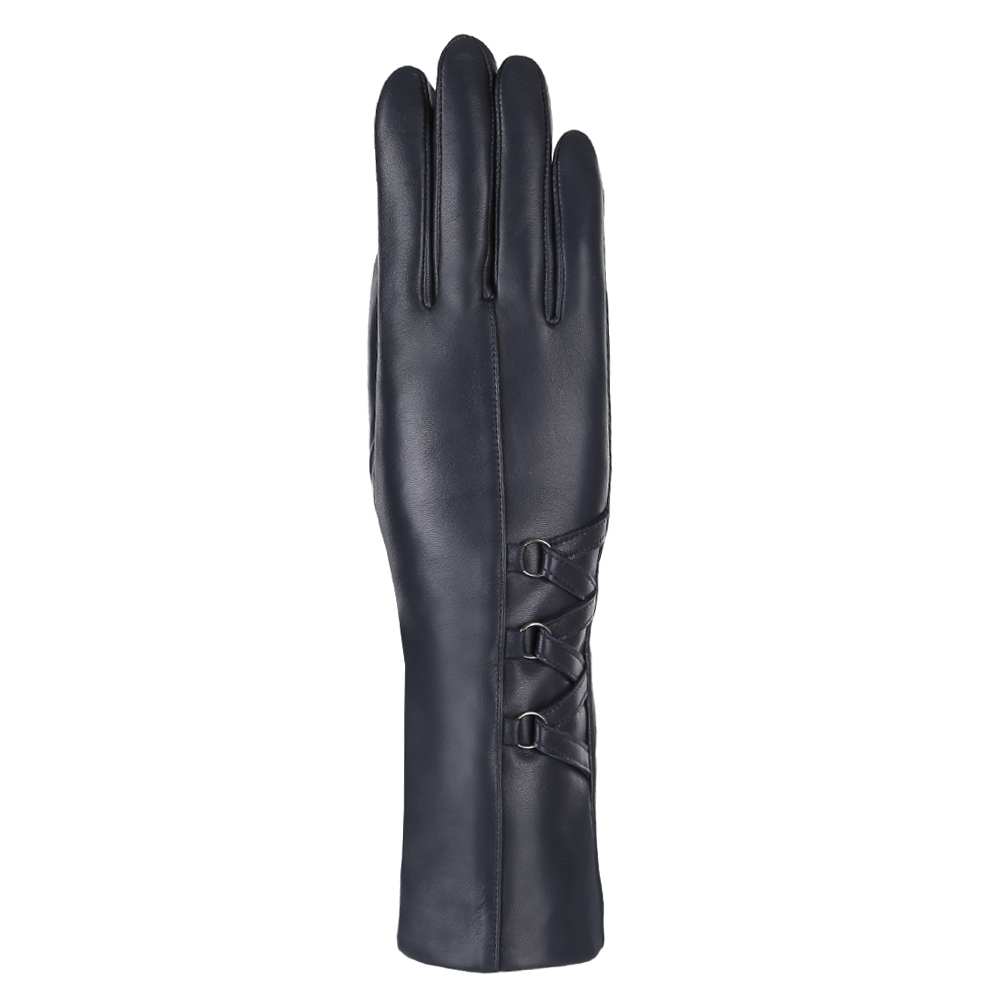 фото Перчатки женские fabretti b8-12 синие 8