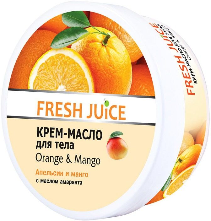фото Крем-масло для тела fresh juice orange & mango fresh 225 мл