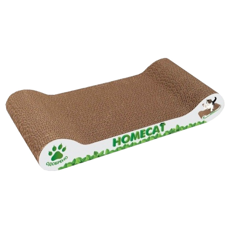 фото Когтеточка homecat мятная волна 12 см для котят