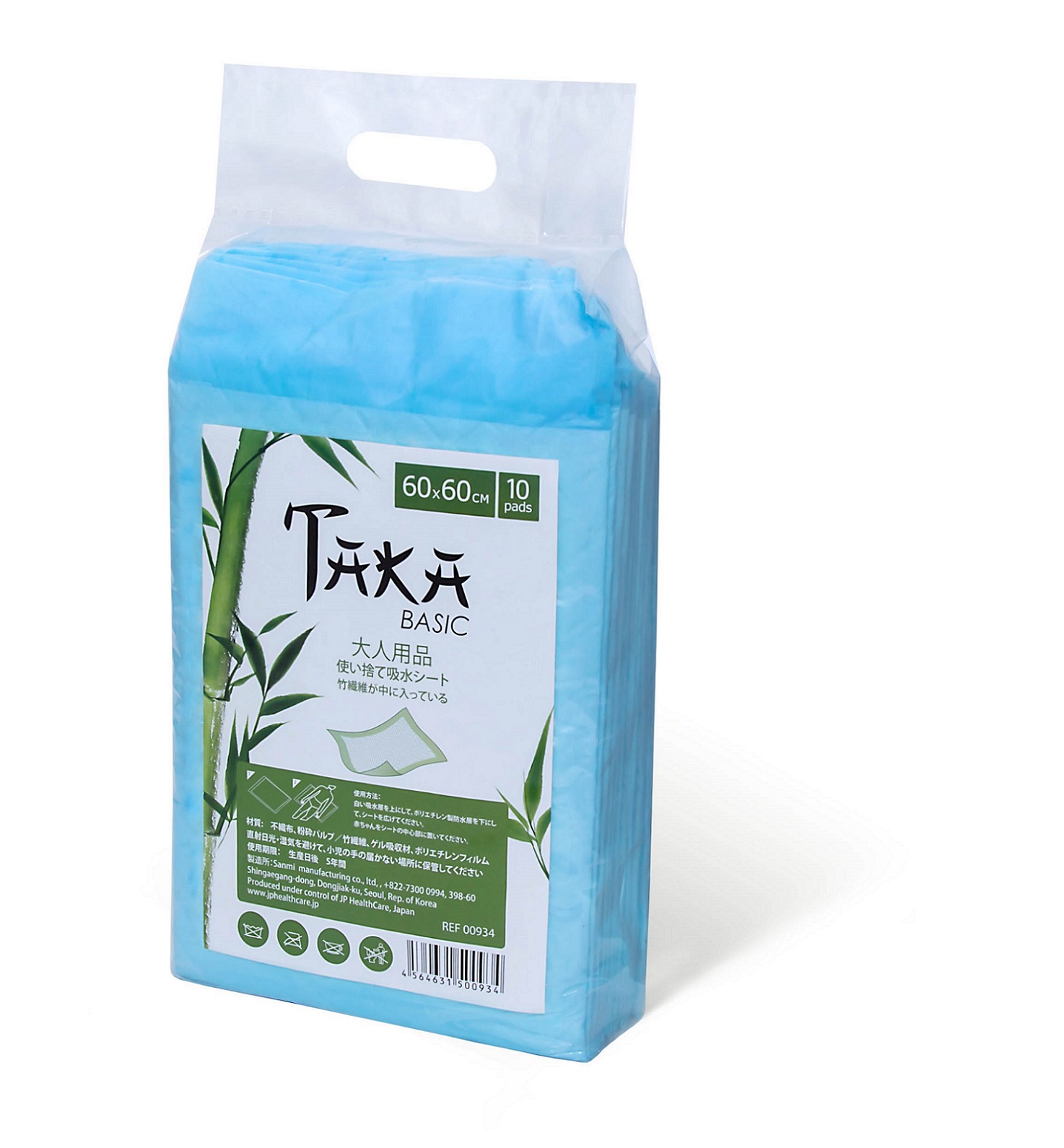 

Пеленки впитывающие Taka эконом для взрослых бамбуковые 60*60 10 шт., Basic