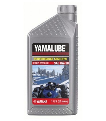 Моторное масло Yamalube Performance Semi-Synthetic 0W30 0,946 л