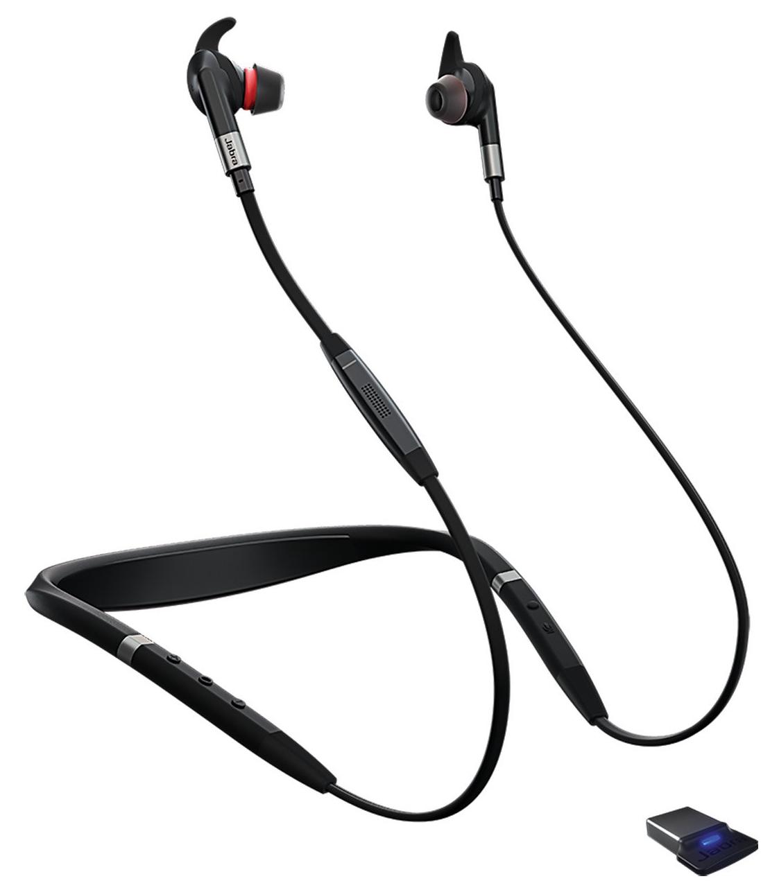 фото Беспроводные наушники jabra evolve 75e black