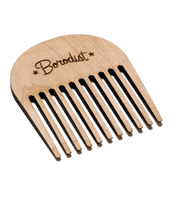 

Гребень для усов и бороды Borodist Wooden Comb