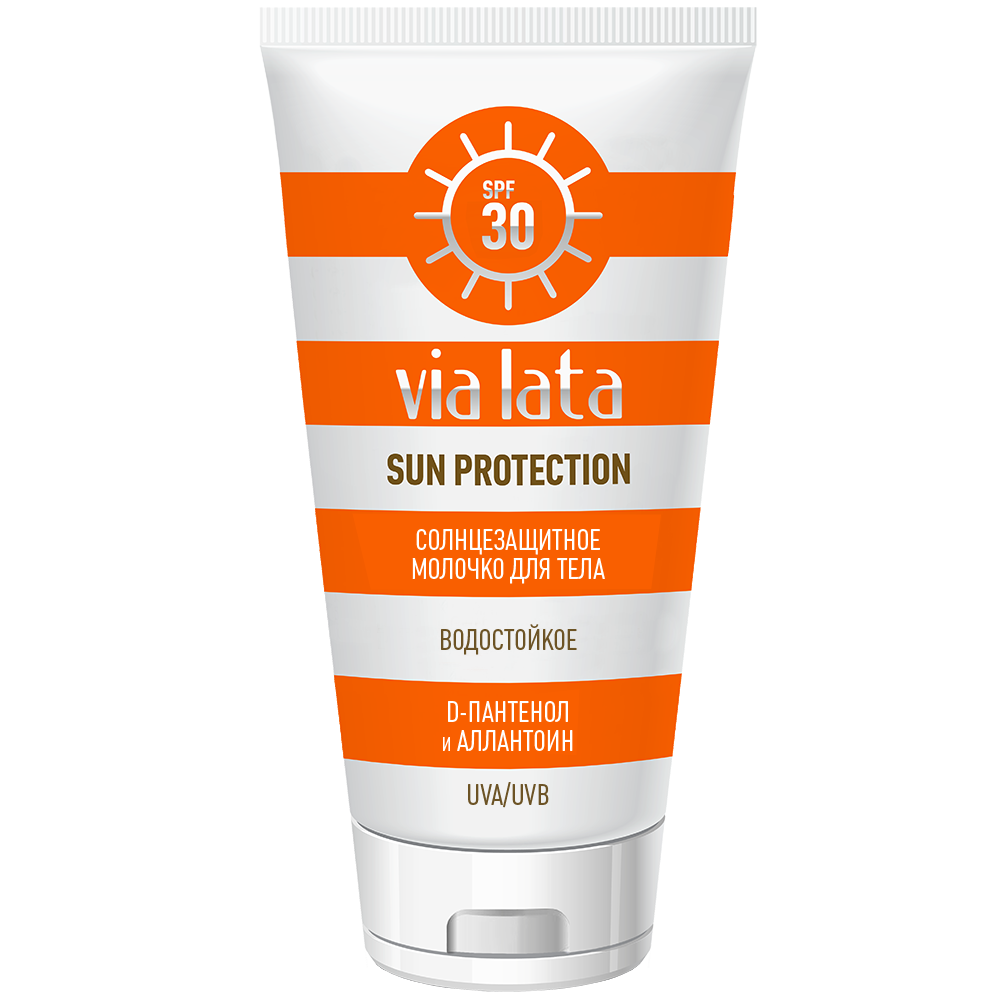 

Солнцезащитное молочко для тела "Sun Protection" SPF 30 Via Lata