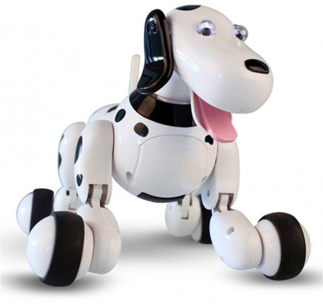 

Радиоуправляемая робот-собака HappyCow Smart Dog 777-338 Черный/Белый