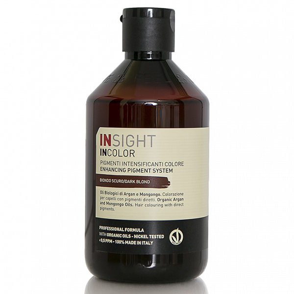 Пигмент INSIGHT Incolor Dark blond тёмный блондин 250 мл лаборатория кузнецова массажер тибетский аппликатор мягкий валик универсальный тёмный лен