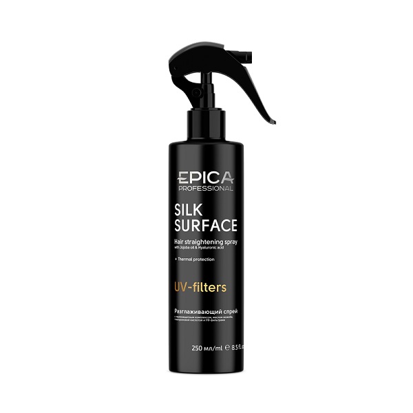 фото Спрей epica silk surface hair straightening spray разглаживающий с термозащитой 250 мл