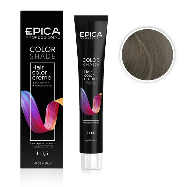 Крем-краска Epica Colors Shade 12.12 специальный блонд жемчужный, 100 мл краска для шелка art creation 50 мл насыщенный карминовый