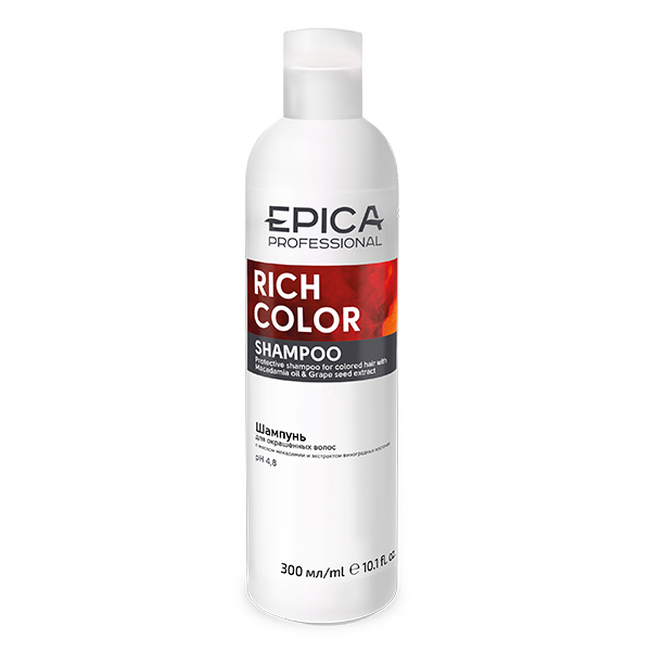 Купить Шампунь Epica Rich Color Shampoo для окрашенных волос 300 мл