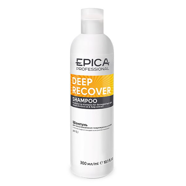 Купить Шампунь Epica Deep Recover Shampoo для восстановления поврежденных волос 300 мл