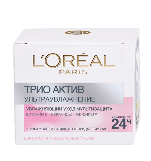 

Крем для лица L'Oreal Paris Трио Актив Увлажняющий 50 мл