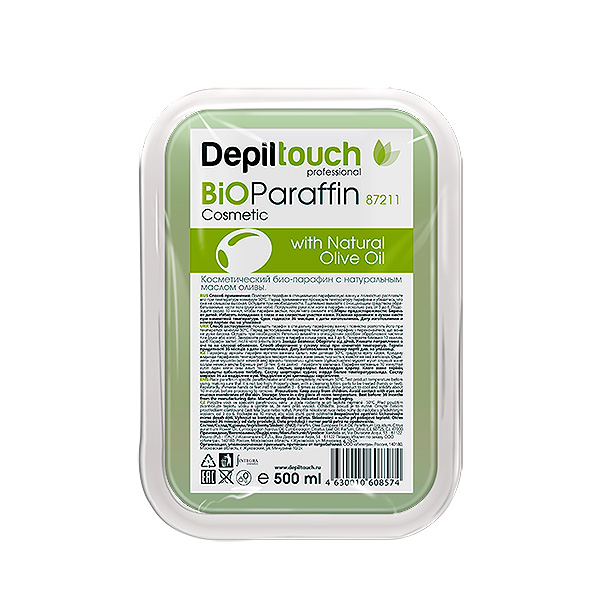 Косметический био парафин Depiltouch Bio Paraffin Cosmetic with Natural Olive Oil 500 мл