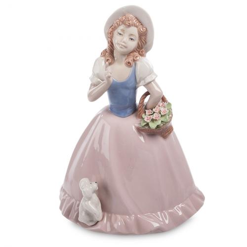 

Фигурка Pavone, Девочка с корзинкой, 21*14*15 см, Разноцветный