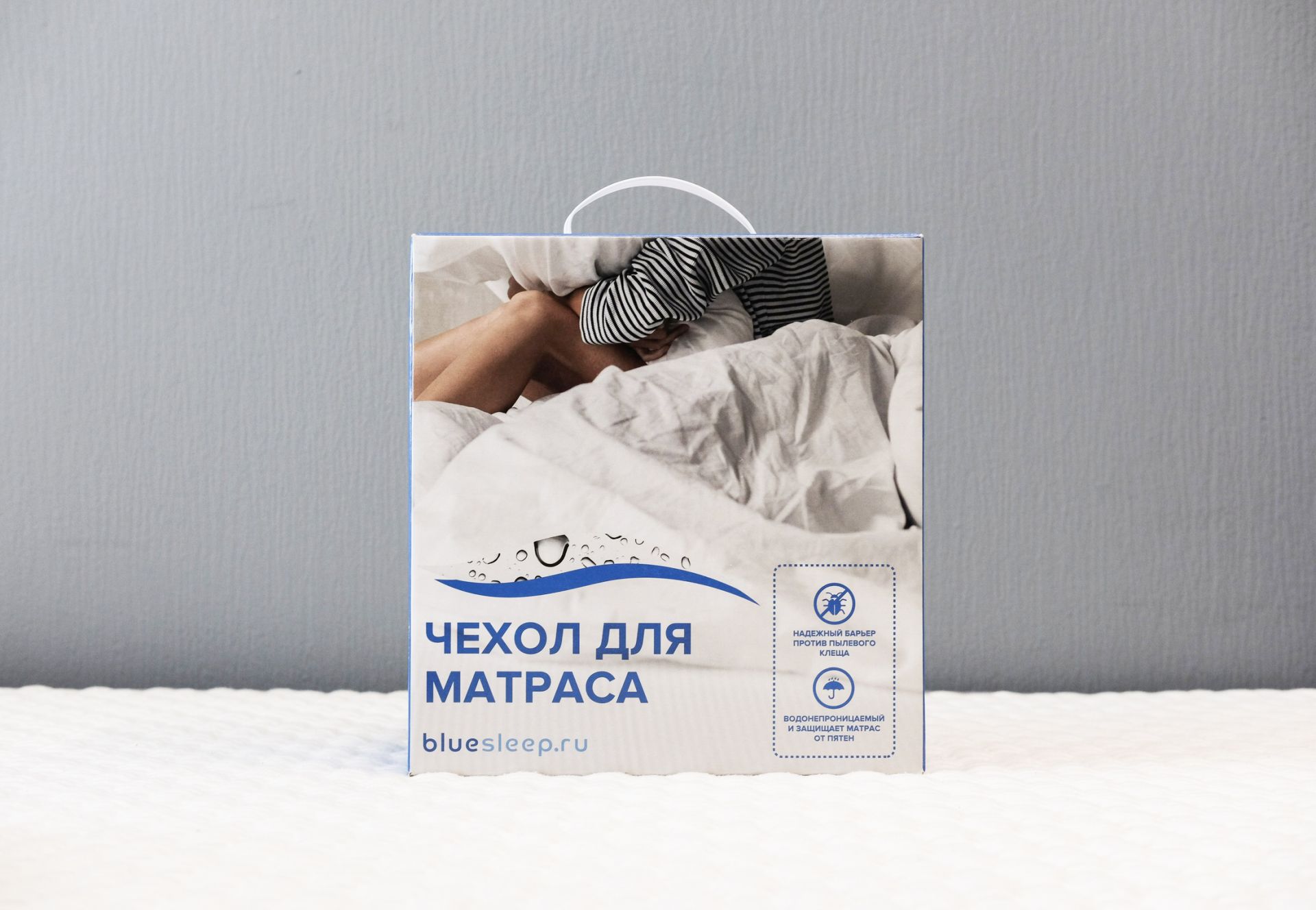 фото Чехол на матрас 180x200 bluesleep