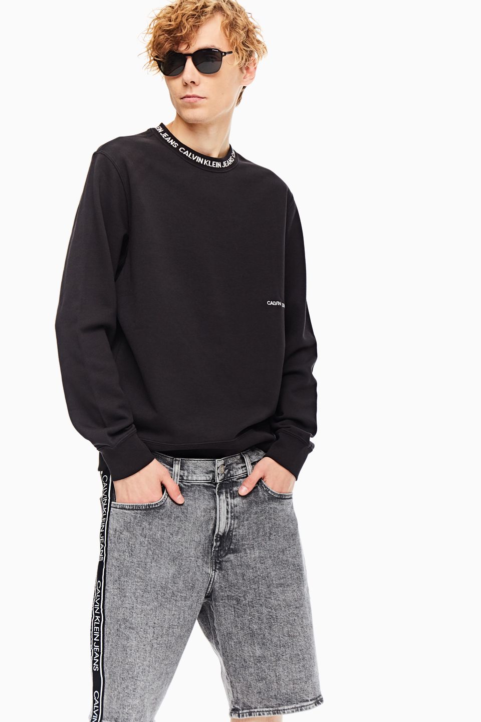 

Джинсовые шорты мужские Calvin Klein Jeans J30J316002.1BZ0 серые 30 US, Серый, J30J316002.1BZ0