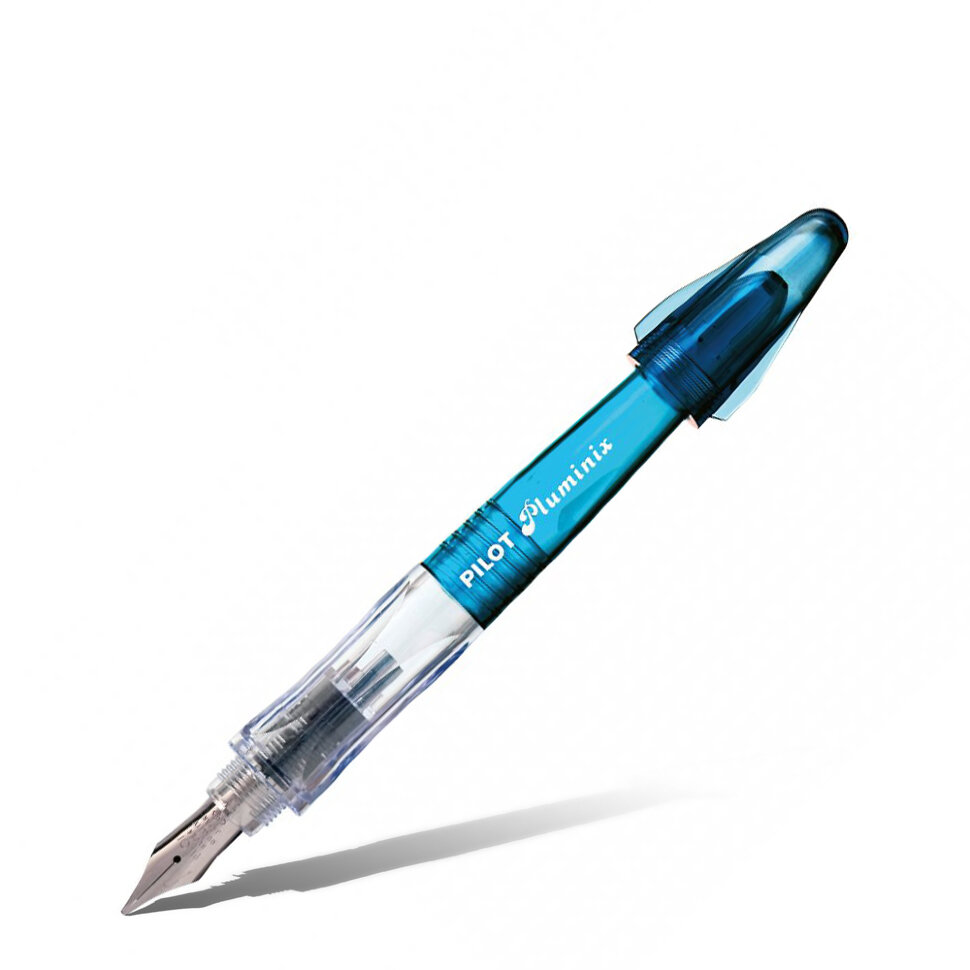

Перьевая ручка Pilot Pluminix Medium голубой корпус