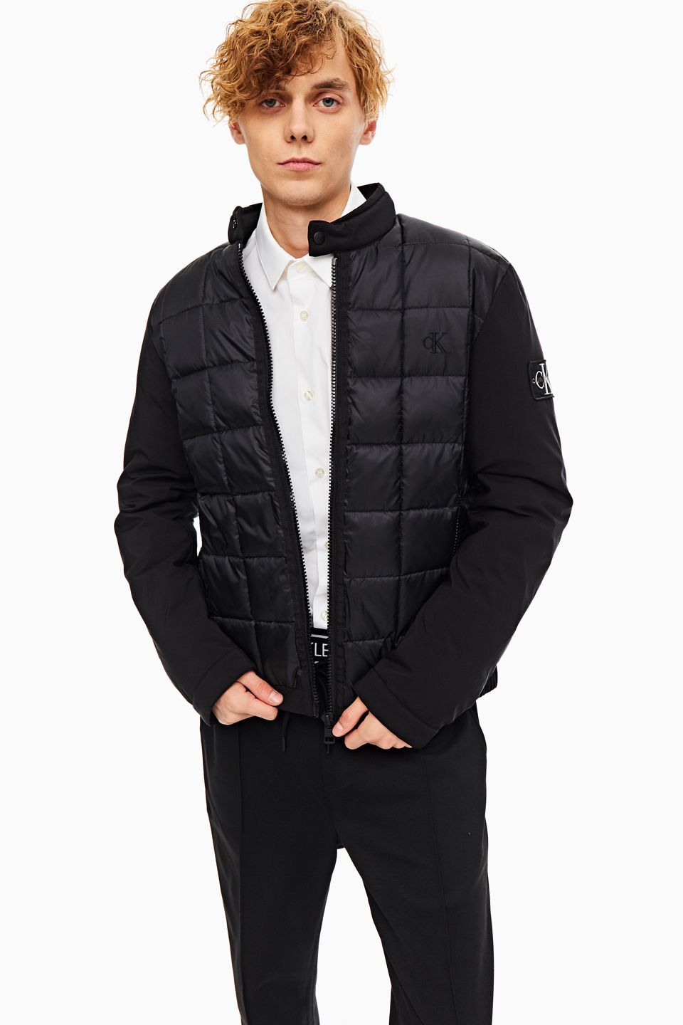 

Куртка мужская Calvin Klein Jeans J30J315689.BAE0 черная S INT, Черный, J30J315689.BAE0