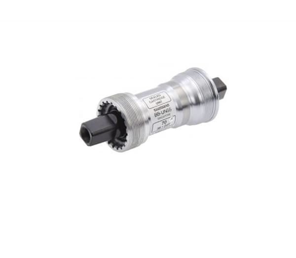 

Велосипедная каретка Shimano UN 55 70x107 мм, Серебристый, UN 55