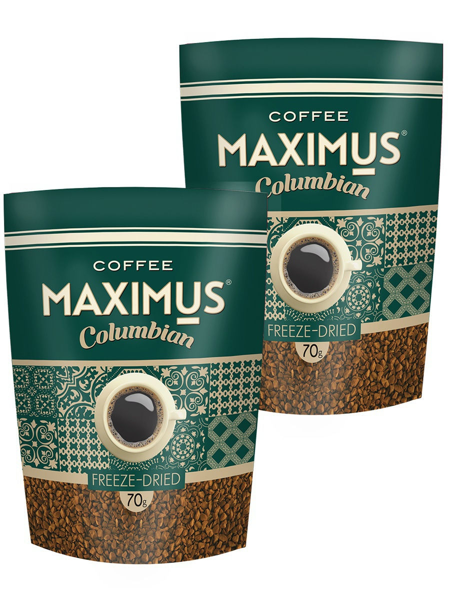 

Кофе Maximus Columbian сублимированный 70 г