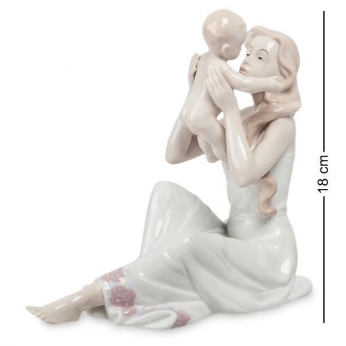 

Фигурка Pavone, Девушка с ребенком, 18,5*10,5*18 см, Белый