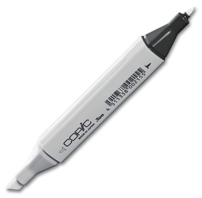 

Маркер спиртовой двусторонний Copic Classic, B02 бледно-голубой голубой