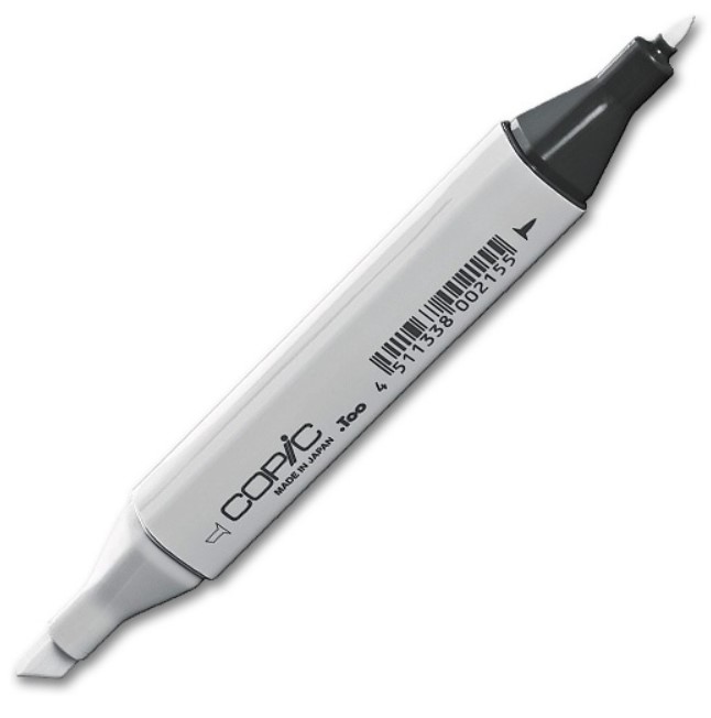 

Маркер спиртовой двусторонний Copic Classic, 110 черный глубокий черный