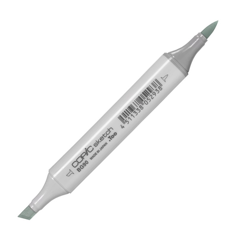 

Маркер спиртовой двусторонний Copic Sketch, BG90 серое небо серый