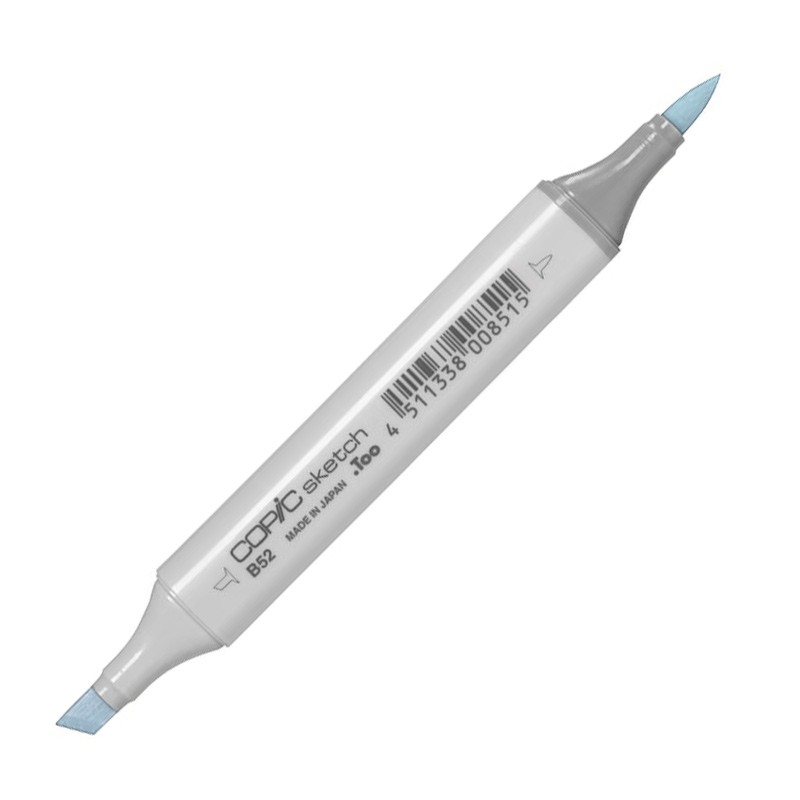

Маркер спиртовой двусторонний Copic Sketch, B52 мягкий зеленовато-синий