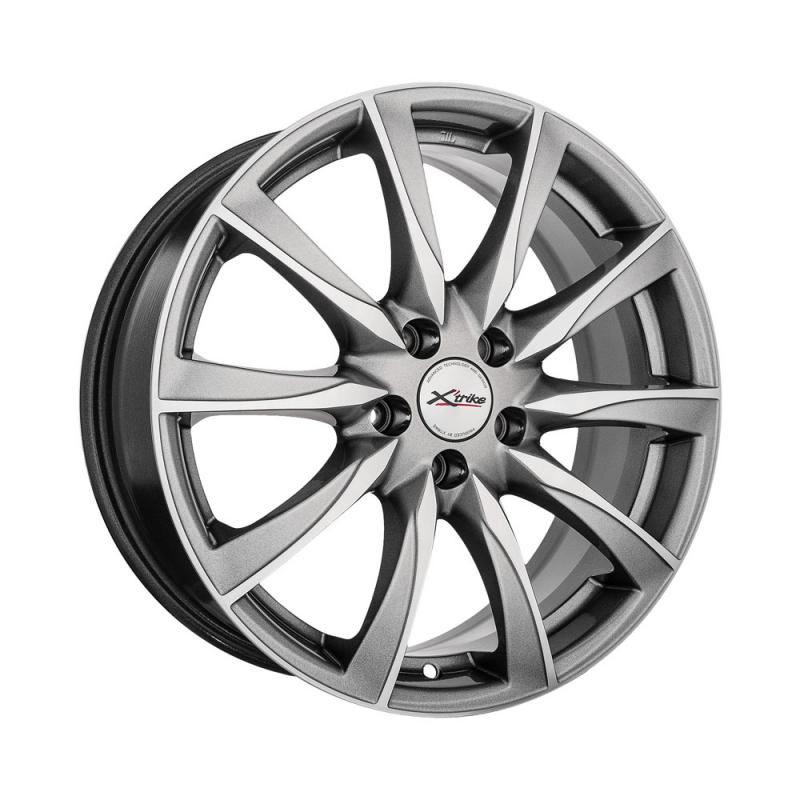 фото Колесный диск x'trike x-120 7,0/r17 5*114,3 et45 d67,1 hsb/fp [29076]